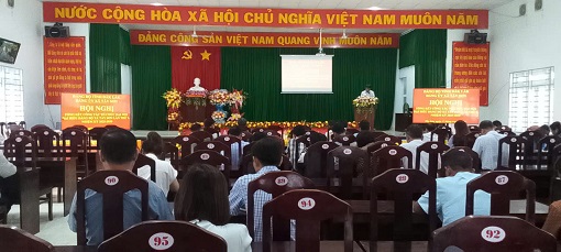 Đảng ủy xã Tây Sơn tổ chức Hội nghị tổng kết công tác tổ chức Đại hội đại biểu Đảng bộ xã Tây Sơn lần thứ I, nhiệm kỳ 2025-2030